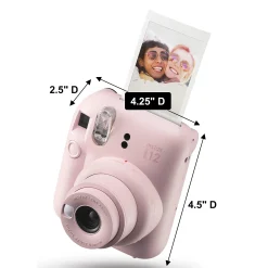 Fujifilm Instax Mini 12 Instant Camera with Built-In Selfie Mirror