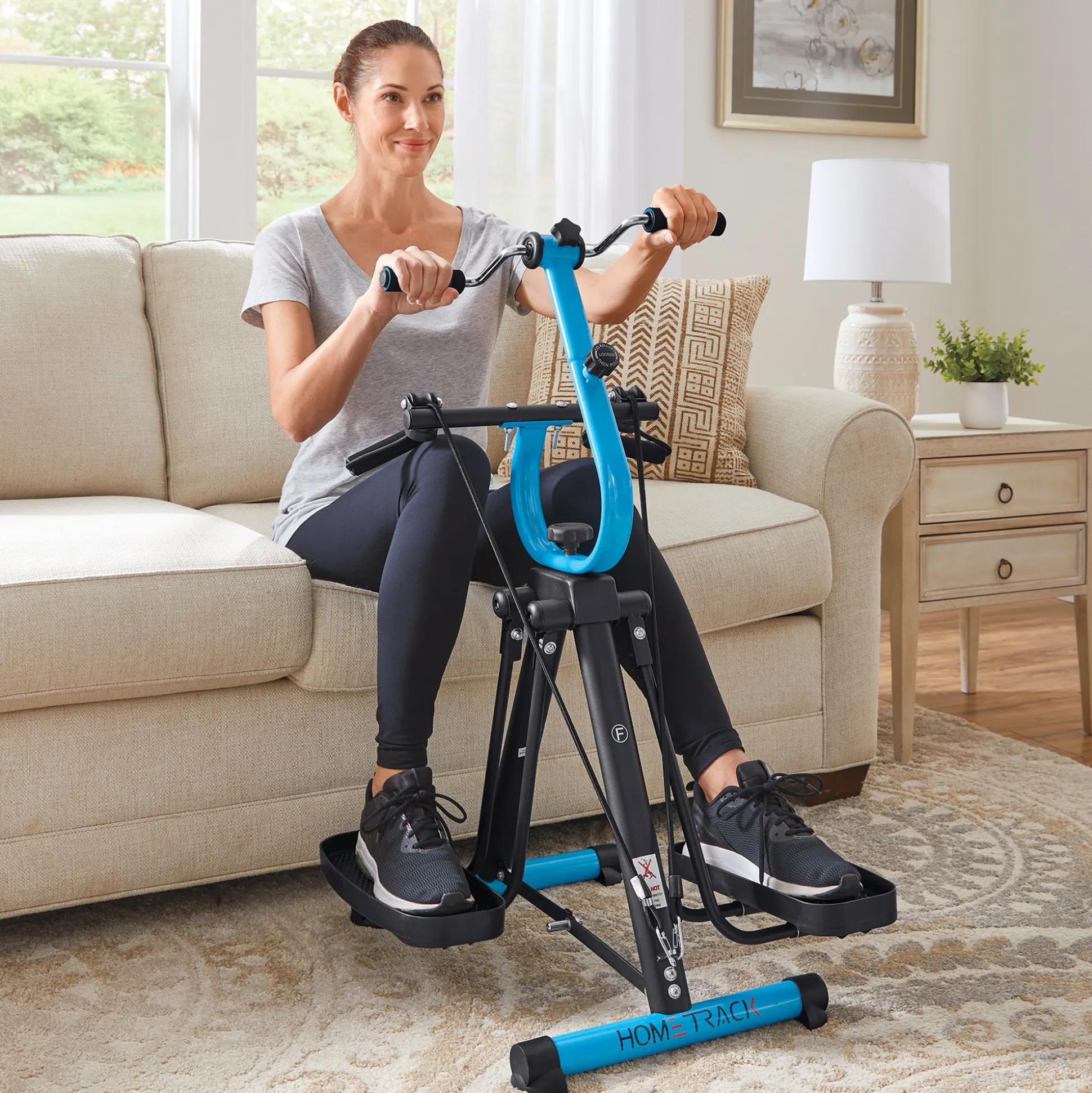 Full Body Home Track Seated Exercise Machine