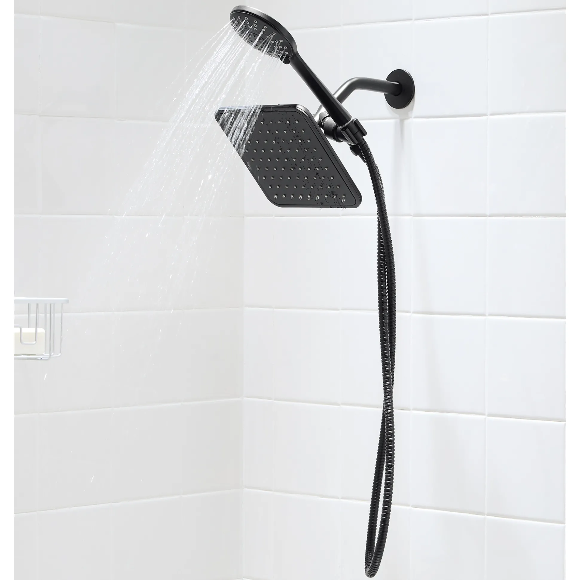 5-Function Rainfall Showerhead & Wand