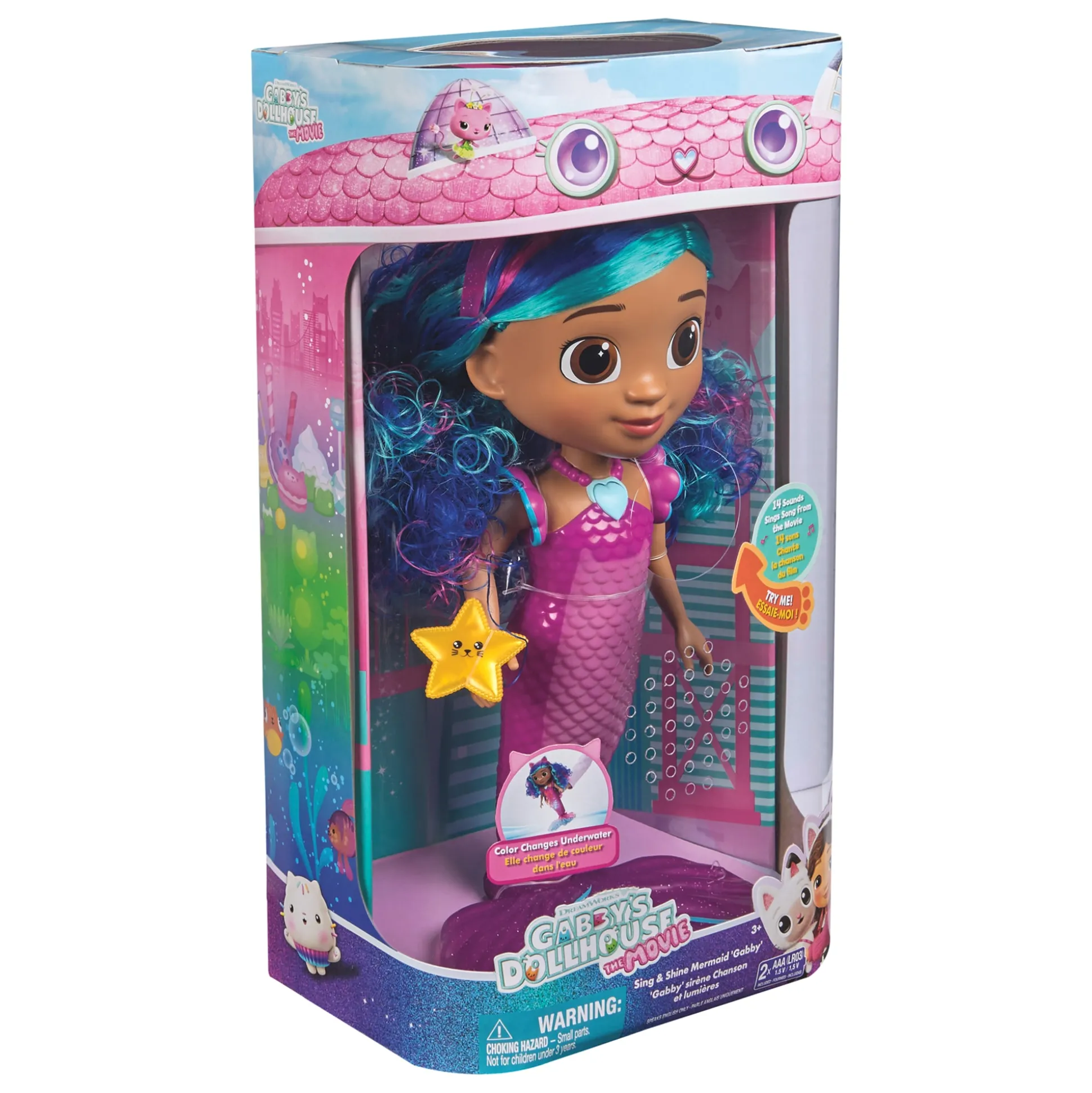 Gabby's Dollhouse Mermaid Gabby Doll