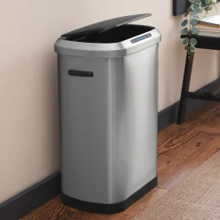 13-Gallon Auto Open Trash Bin