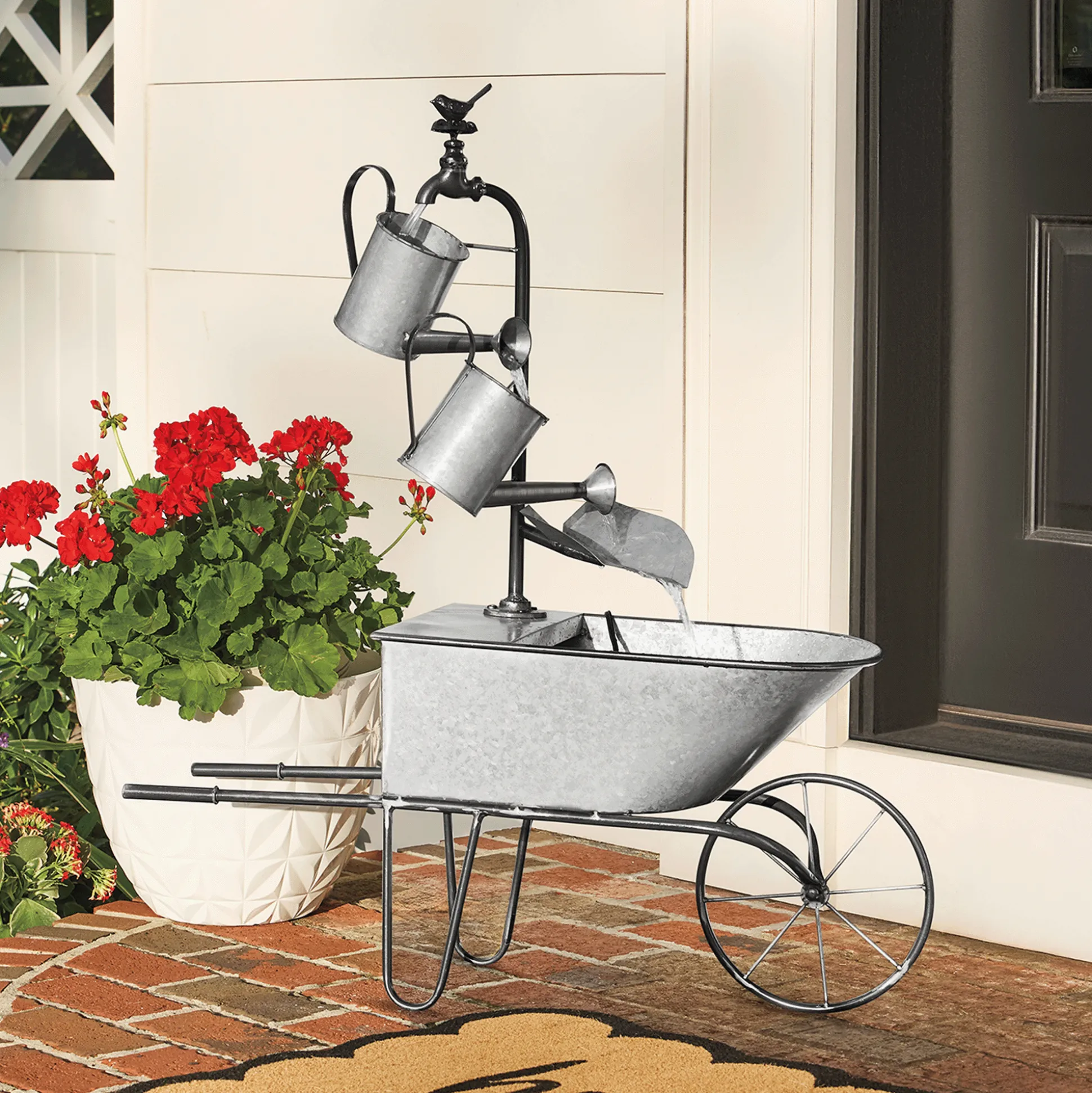 Galvanized Fountain