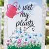 Galvanized Metal Garden Sign