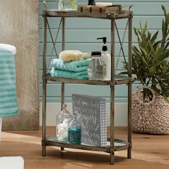 Galvanized Metal Storage Tower