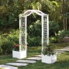 Garden Arch with Planters