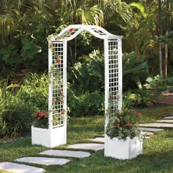 Garden Arch with Planters
