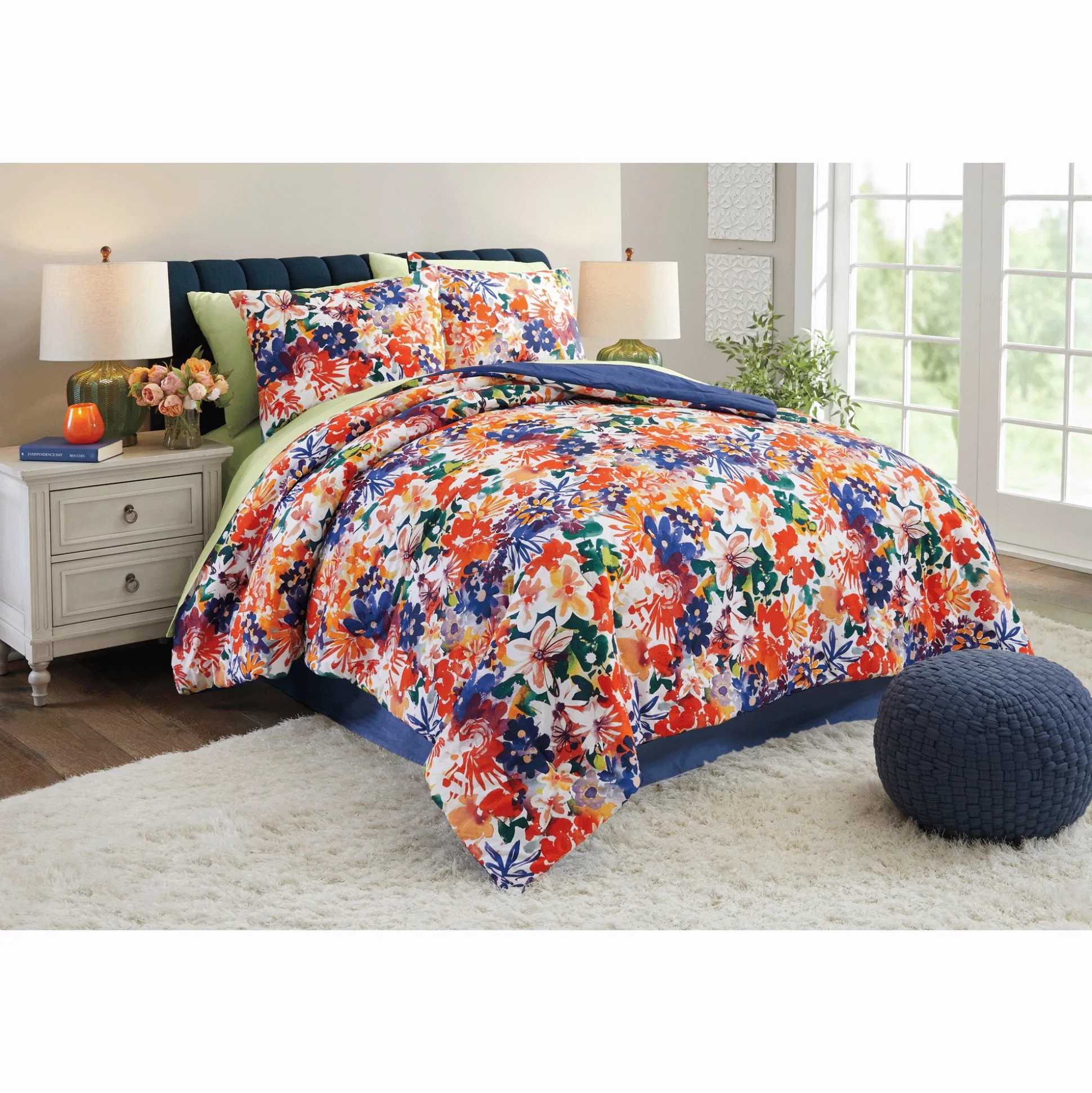 Garden in Bloom 3-Piece Comforter Set