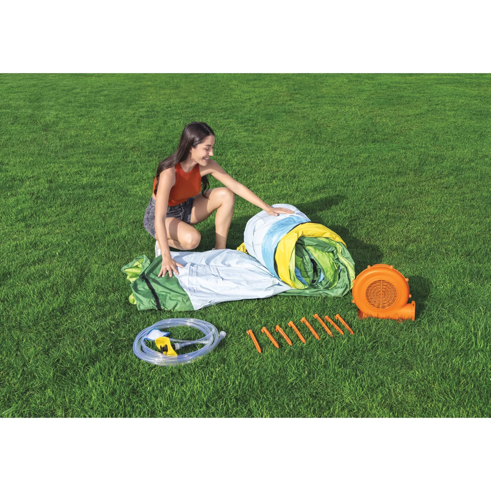 Garden Party Inflatable Mega Water Park