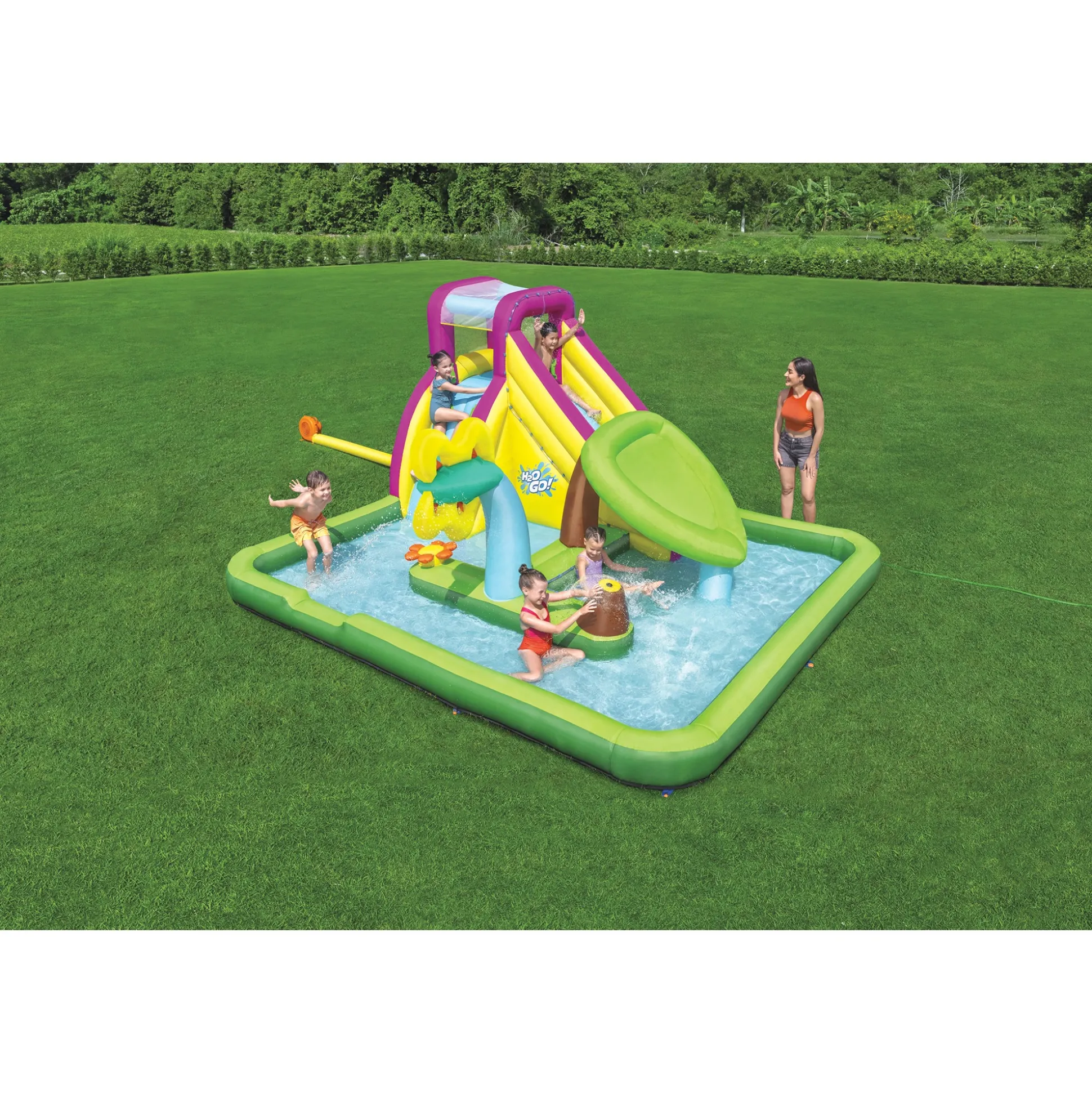 Garden Party Inflatable Mega Water Park