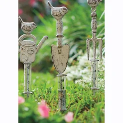 Garden Tool Rain Gauge Stake