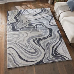 Gemma Waves Rug - 5' 3" x 7'