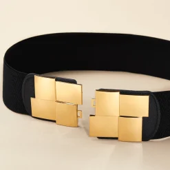Geometric Buckle Belt