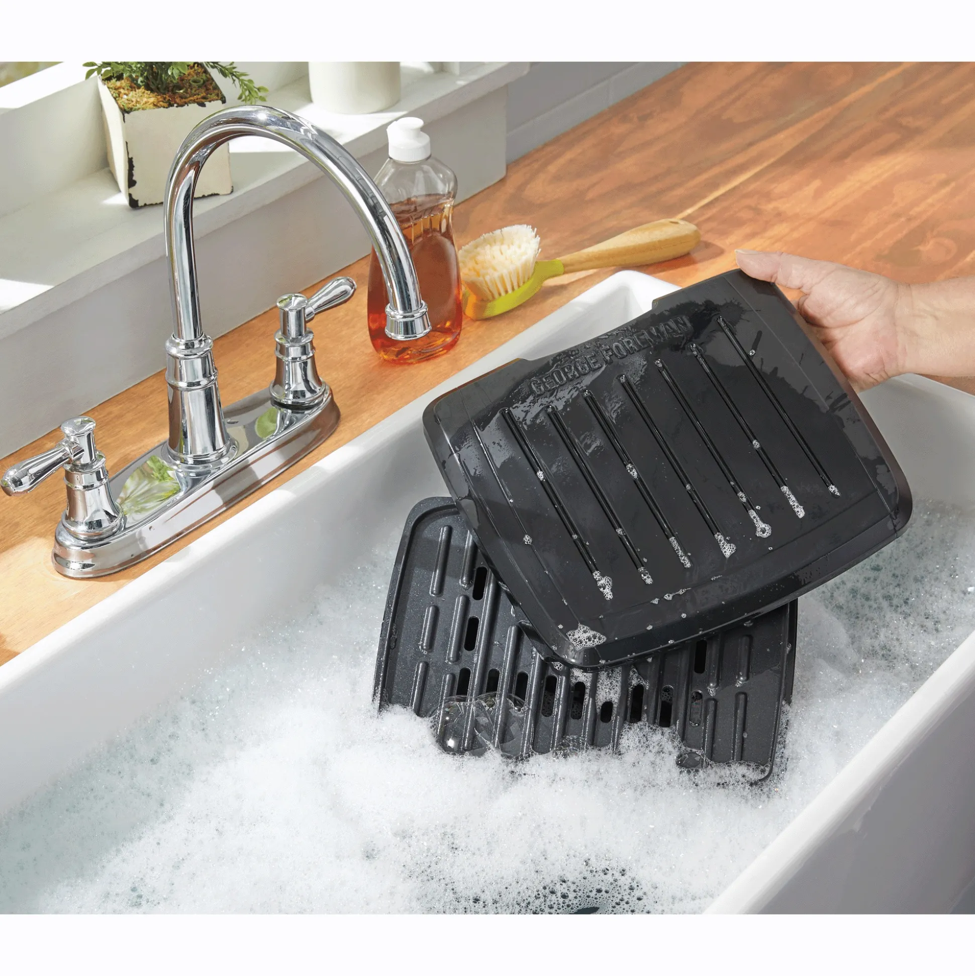George Foreman Family Size Submersible Grill