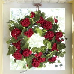 Geranium Wreath