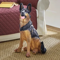 German Shepherd Statue