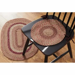 Ginger Braided Chair Pad