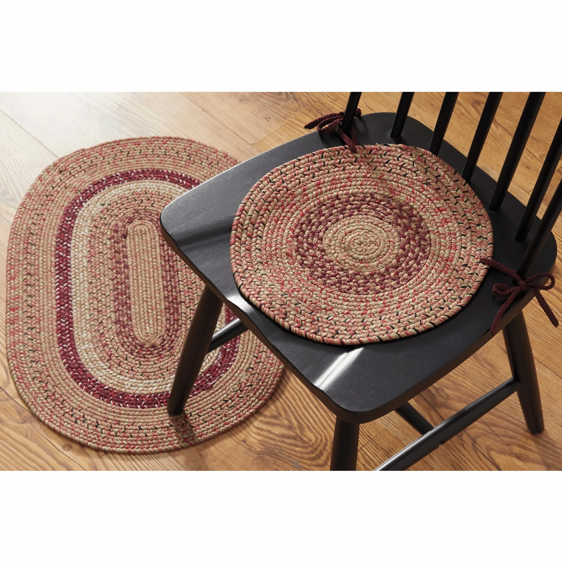Ginger Braided Chair Pad