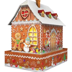 Gingerbread 3-D Puzzle