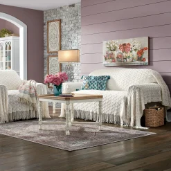Gingham Bunny Pillow