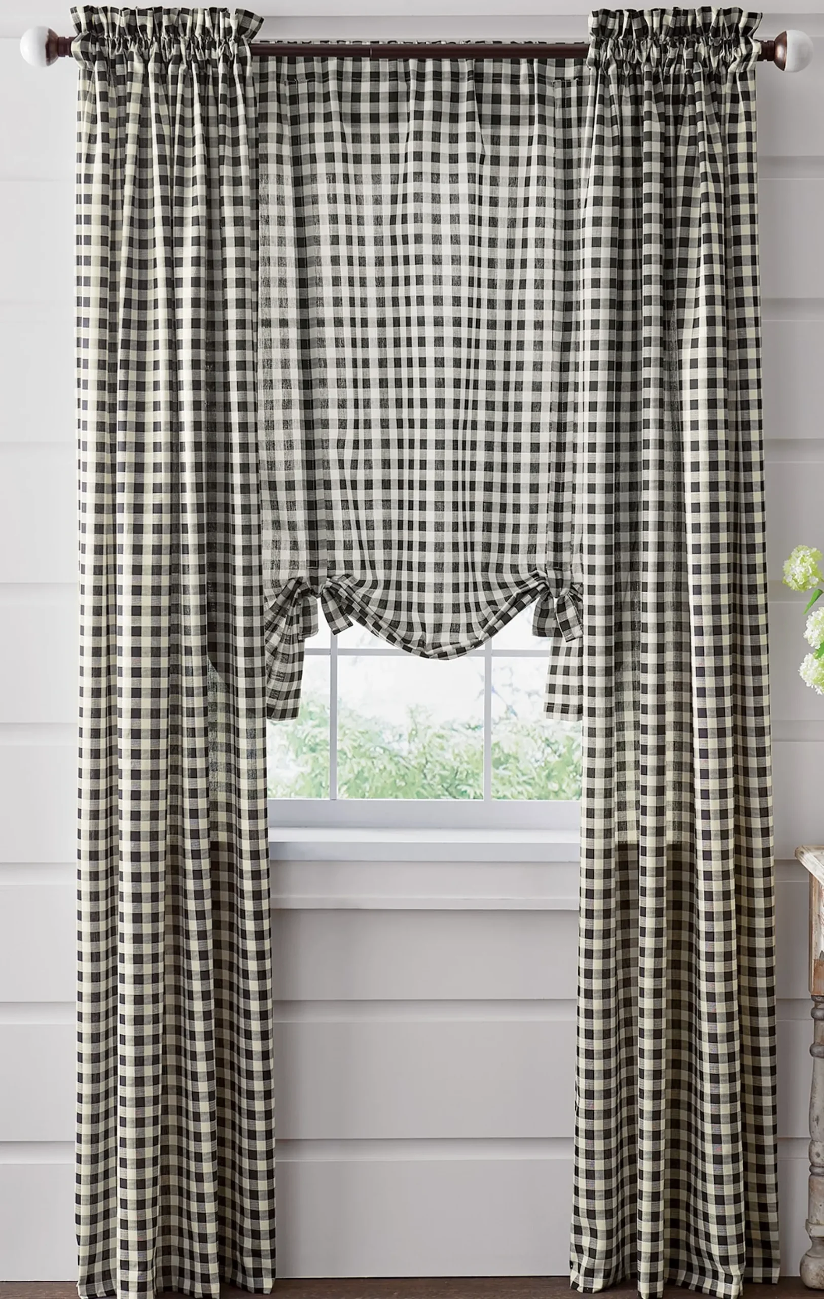 Gingham Check Panel