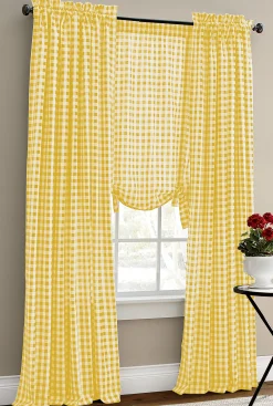 Gingham Check Panel
