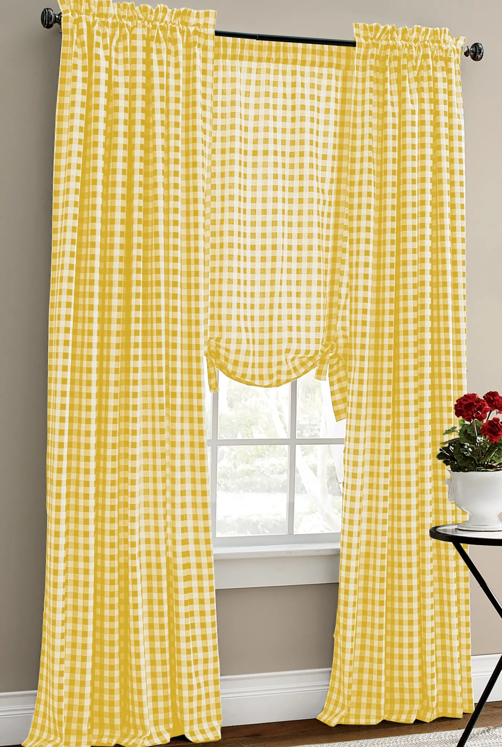 Gingham Check Panel
