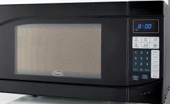 Ginny's .9 Cu. Ft. Metallic Microwave