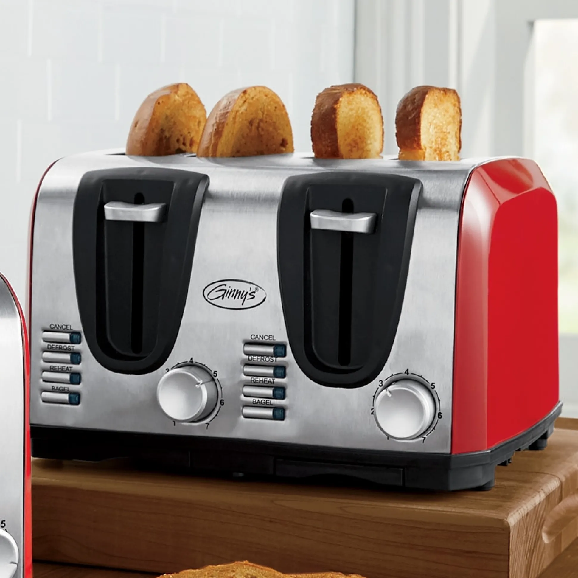 Ginny's Essential 4-Slice Toaster