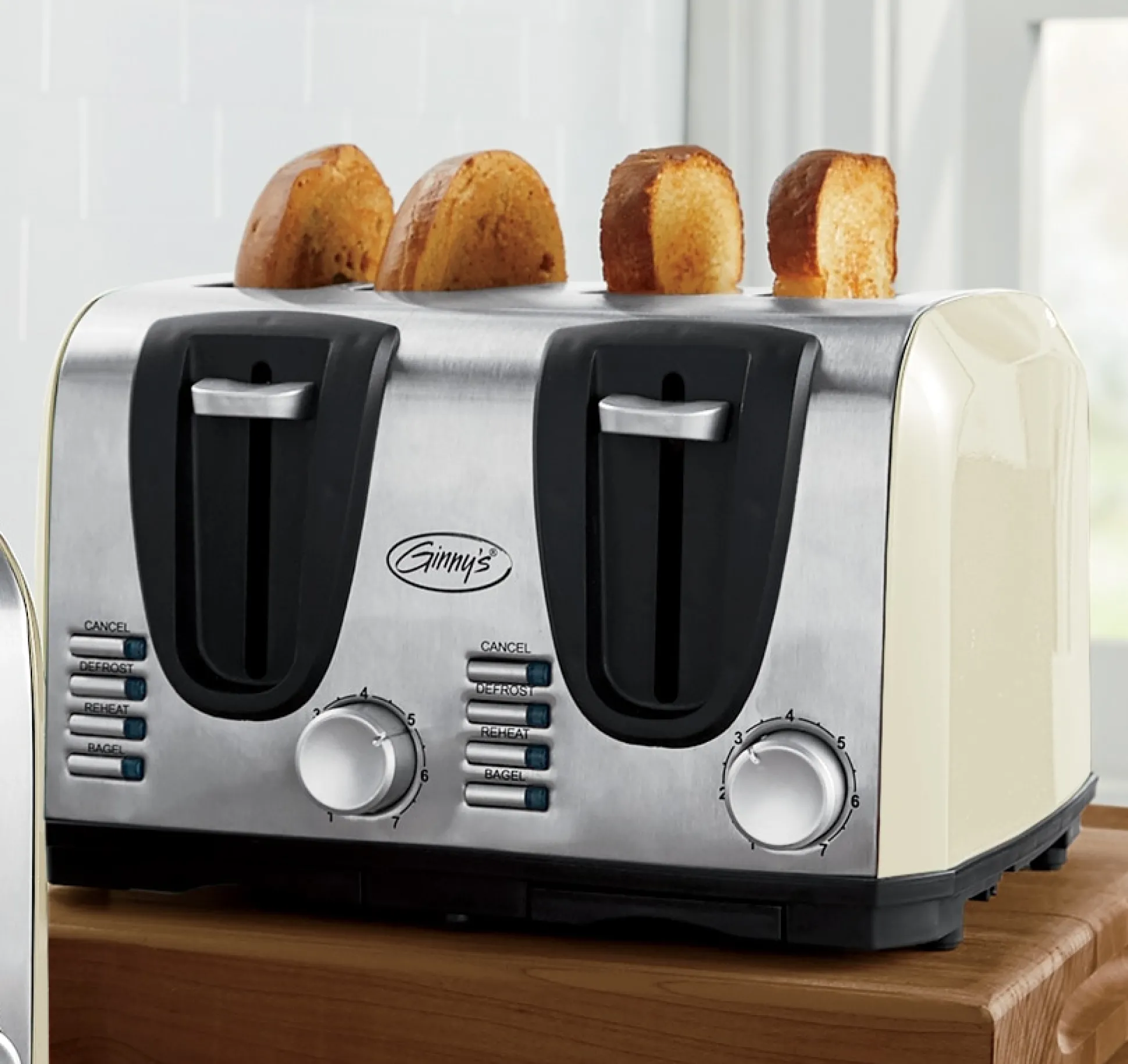 Ginny's Essential 4-Slice Toaster