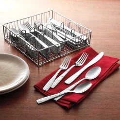 Ginny’s 60-Piece Flatware Set with Caddy