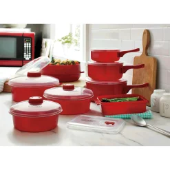Ginny's 17-Piece Microwave Cookware Set