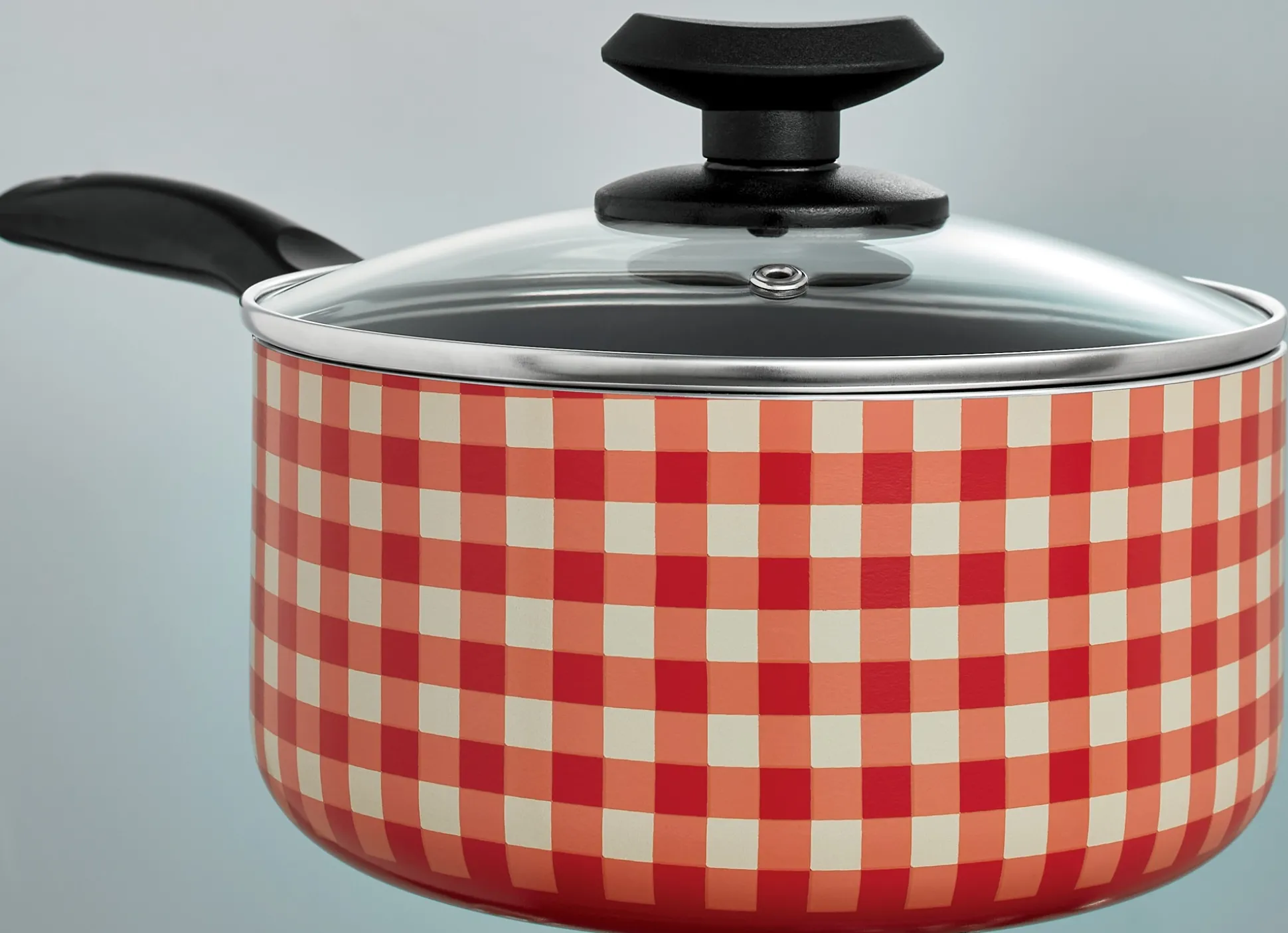 Ginny's 5-Piece Patterned Aluminum Cookware Set