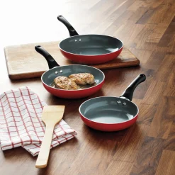 Ginny's Set of 3 Fry Pans