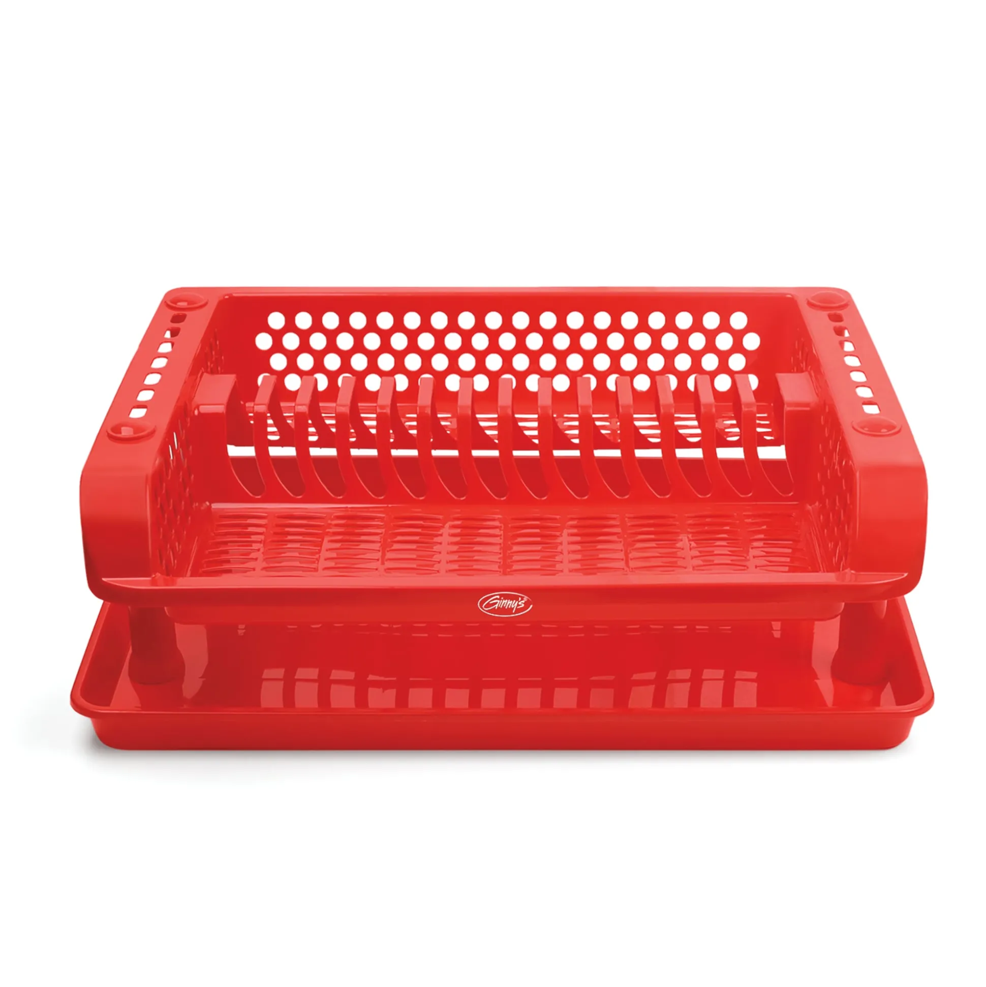 Ginny's Single-Tier Dish Rack with Tray