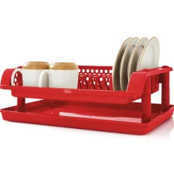 Ginny's Single-Tier Dish Rack with Tray