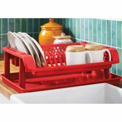 Ginny's Single-Tier Dish Rack with Tray