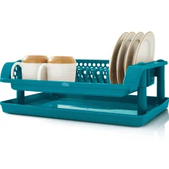 Ginny's Single-Tier Dish Rack with Tray
