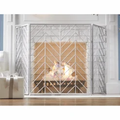 Glam Fireplace Screen