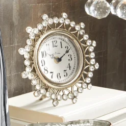 Glam Romantic Table Clock