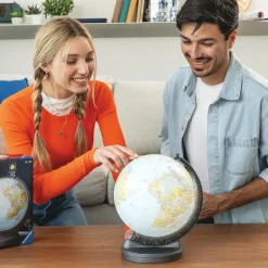 Globe with Light 3-D Puzzle