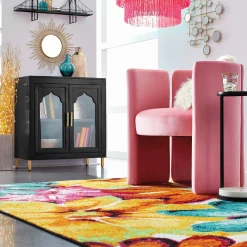 Glossy Black Cabinet