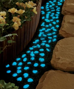 Glow-In-The-Dark Garden Pebbles