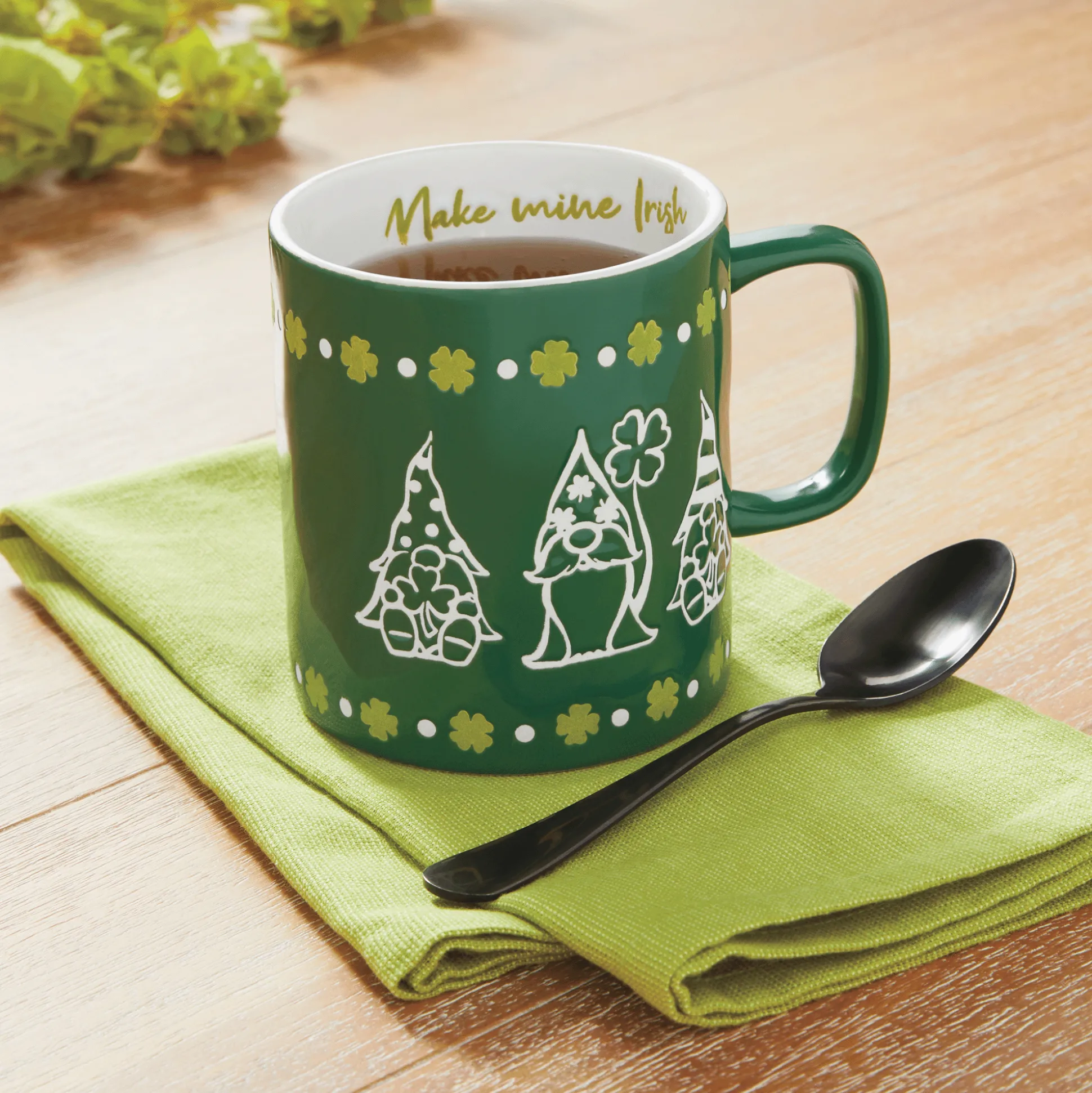 Gnomes 4-Leaf Clover Mug