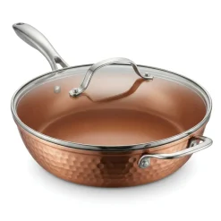 Gotham Steel Diamond 15-Piece Hammered Ceramic Cookware Set