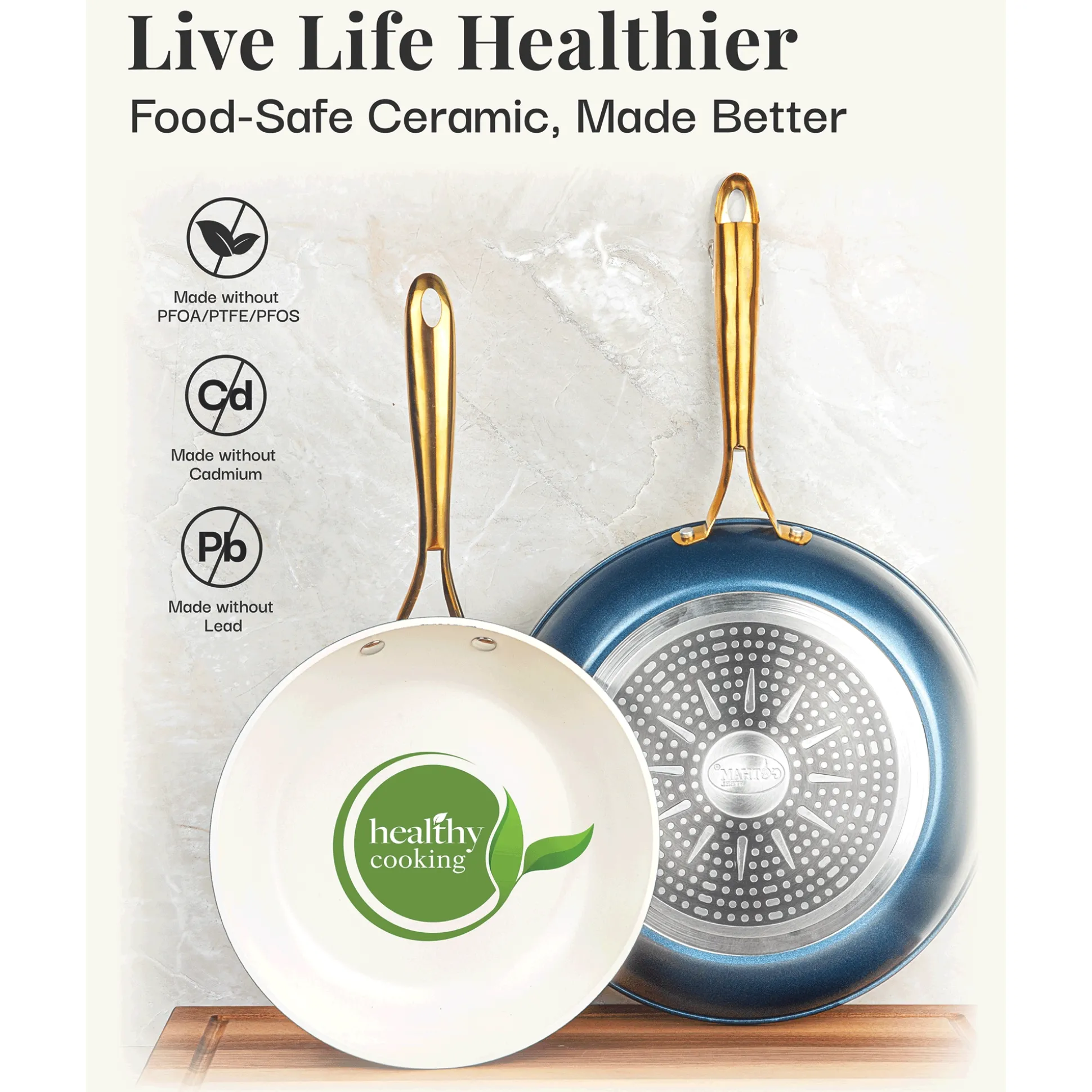 Gotham Steel Natural 10" Fry Pan