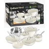 Gotham Steel Natural 12-Piece Ceramic Nonstick Cookware Set