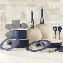 Gotham Steel 18-Piece Detachable Handle Cookware Set