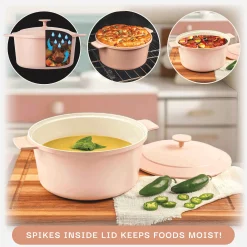Gotham Steel 5-Quart Dutch Oven with Lid