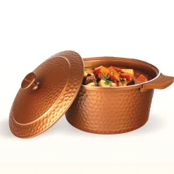 Gotham Steel 5-Quart Hammered Dutch Oven