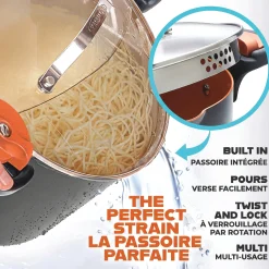 Gotham Steel 5-Quart Pasta Pot